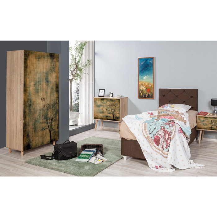 Hanah Home Armario Stil - 729 Roble Sonoma